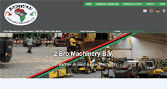 Desktop Screenshot of 2bro-machinery.com